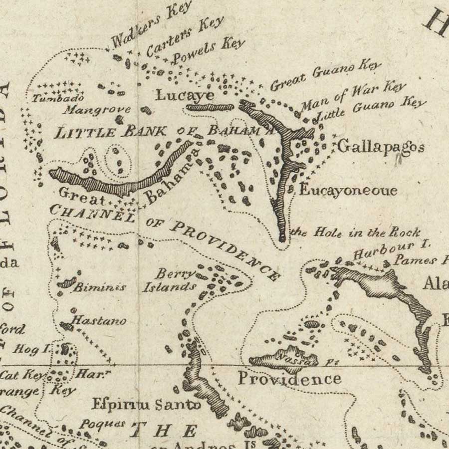 Maps of the Bahamas