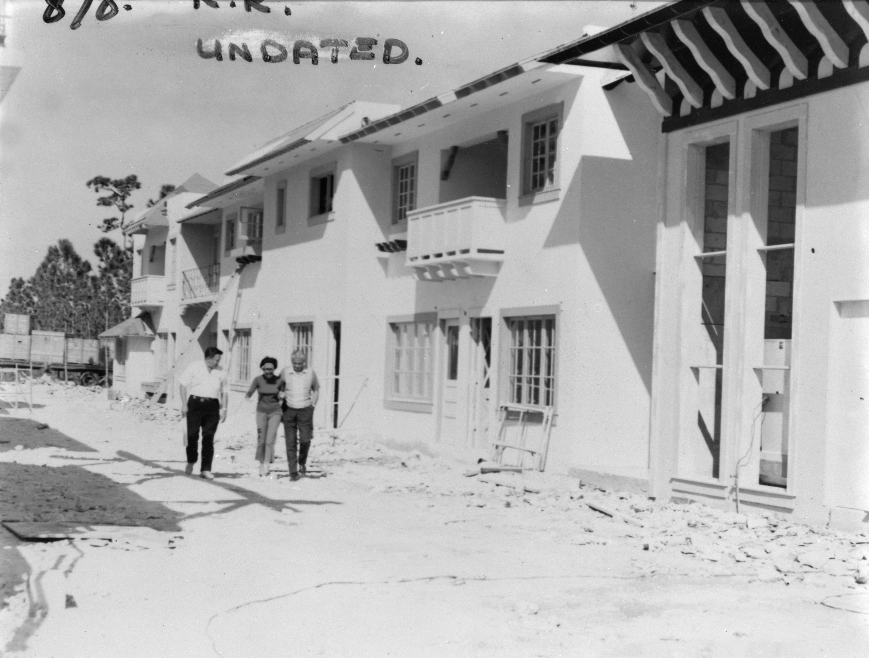 International Bazaar under construction, 1960's
