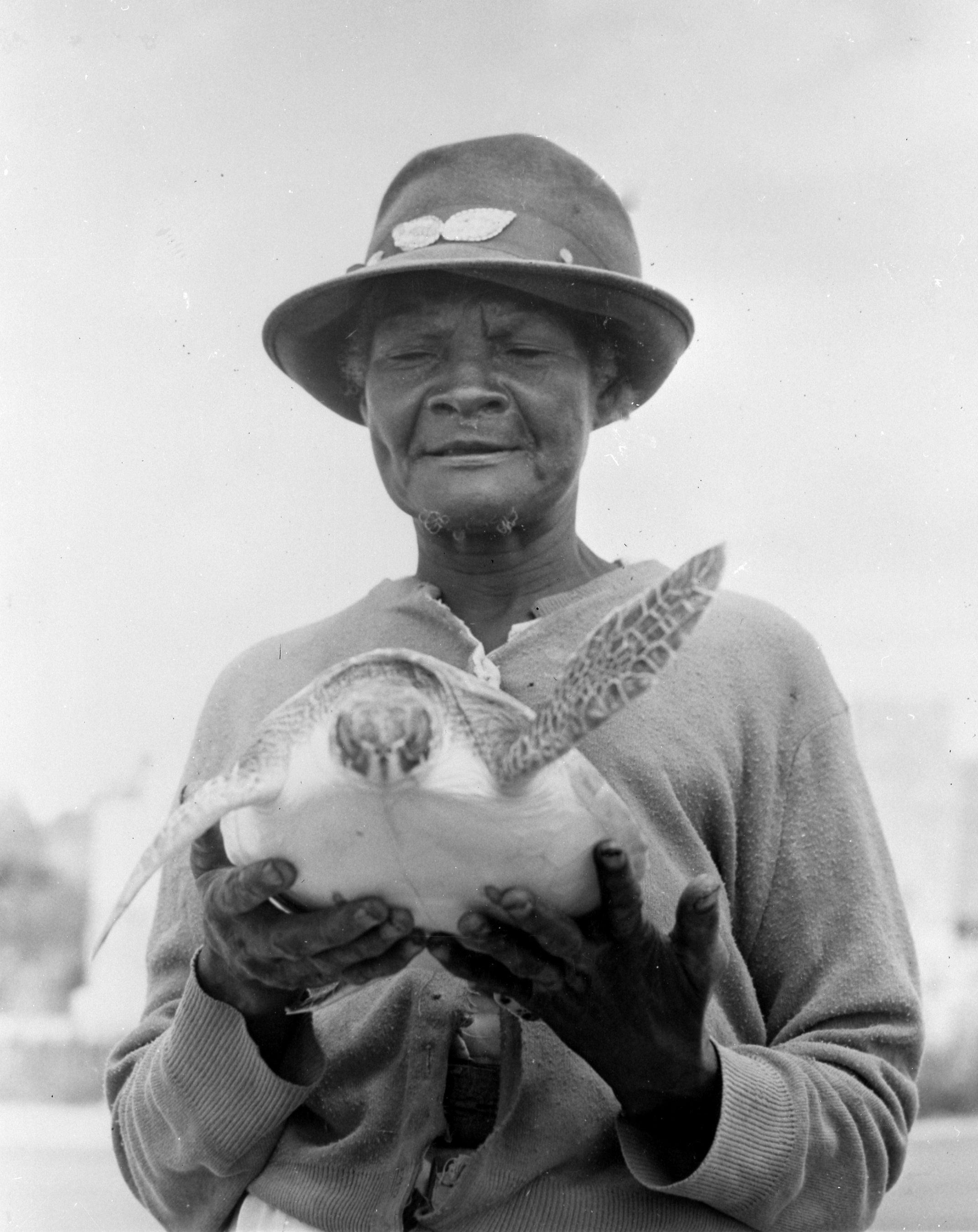 Mrs. Drusila Laing, Pelican Point, 1970