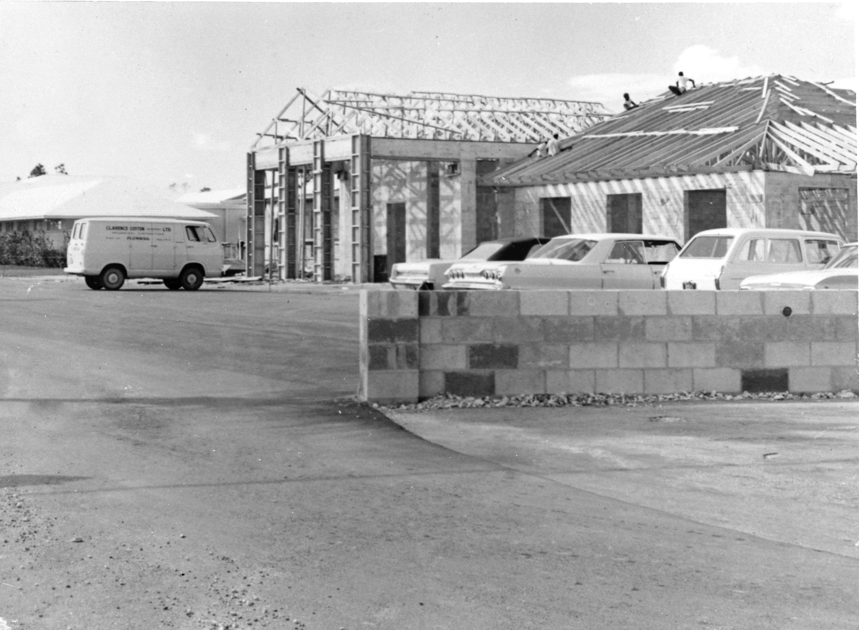 Rand Memorial Hospital expansion, 1964