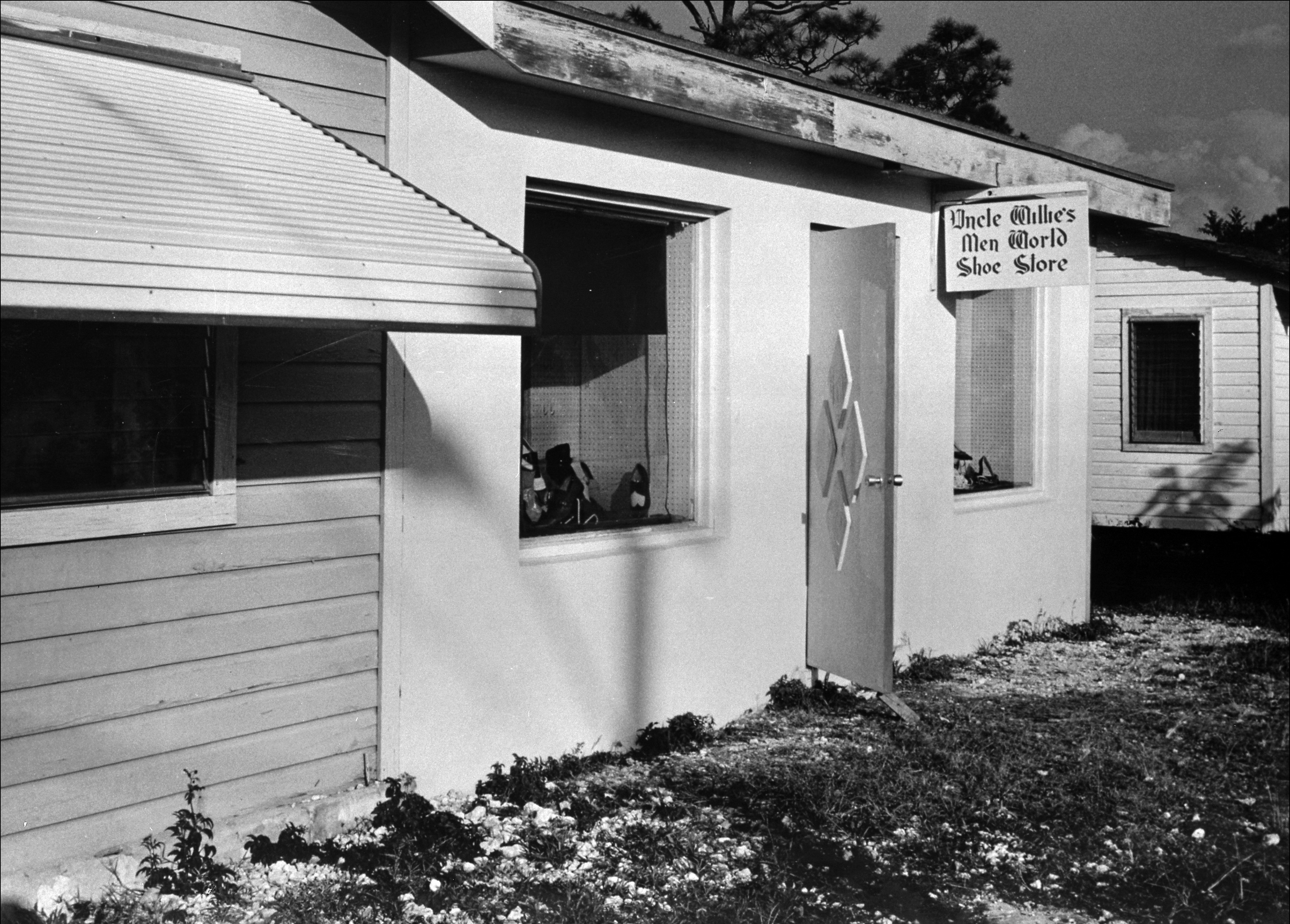 Local shop in Eight Mile Rock, 1960's