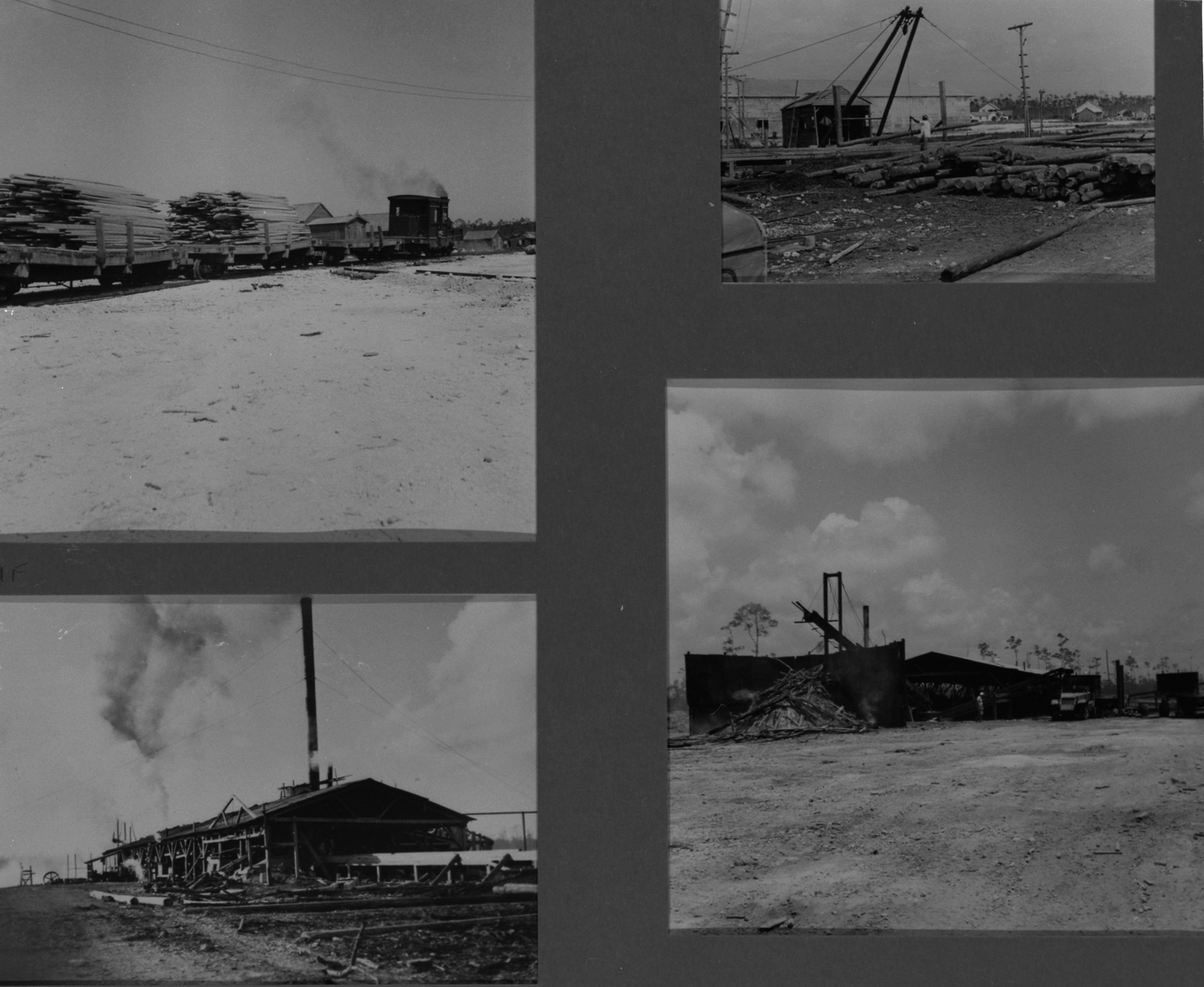 Pine Ridge Lumber Camp, 1940's