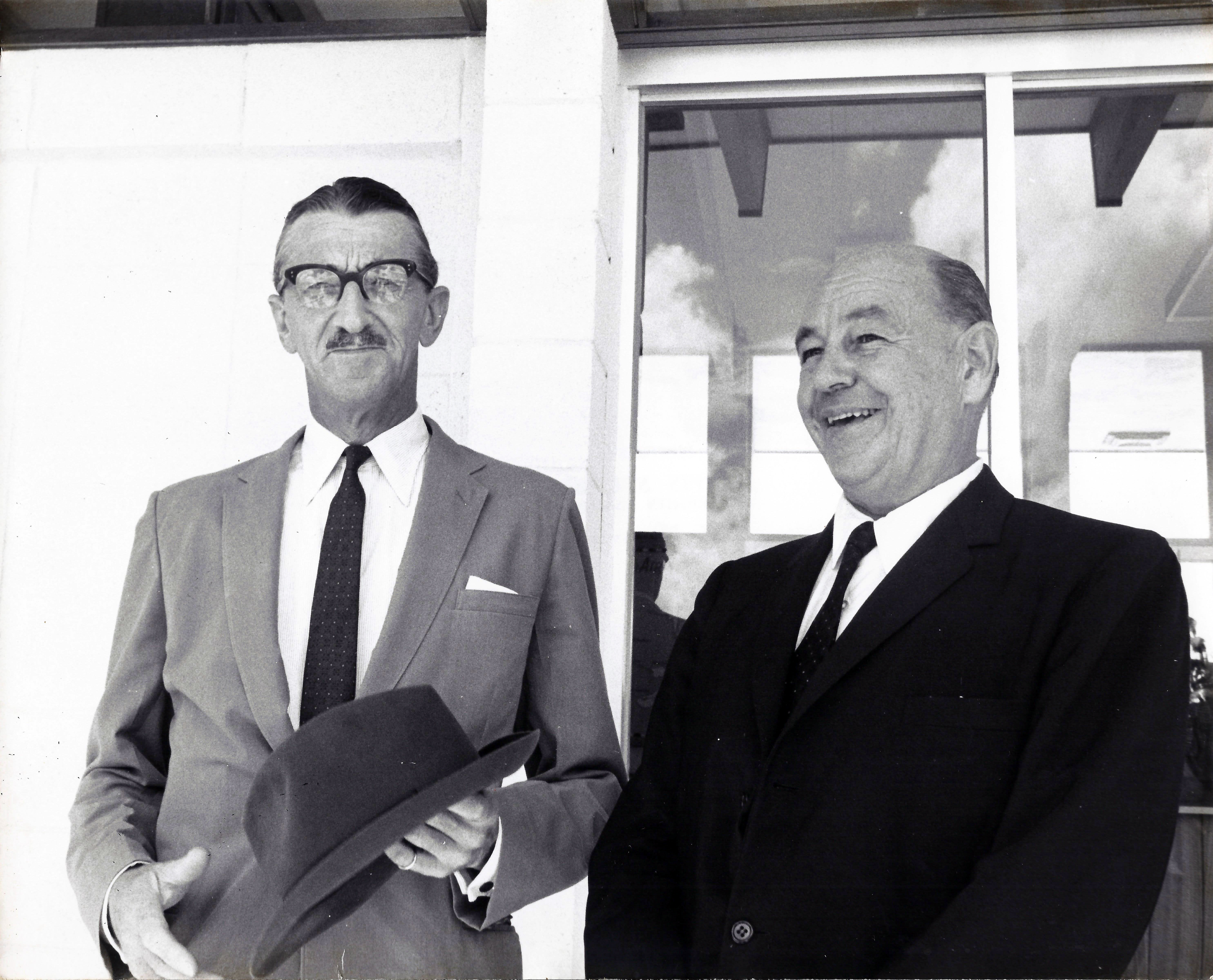 Governor of the Bahamas, Lord Ranfurly and Wallace Groves, 1960's