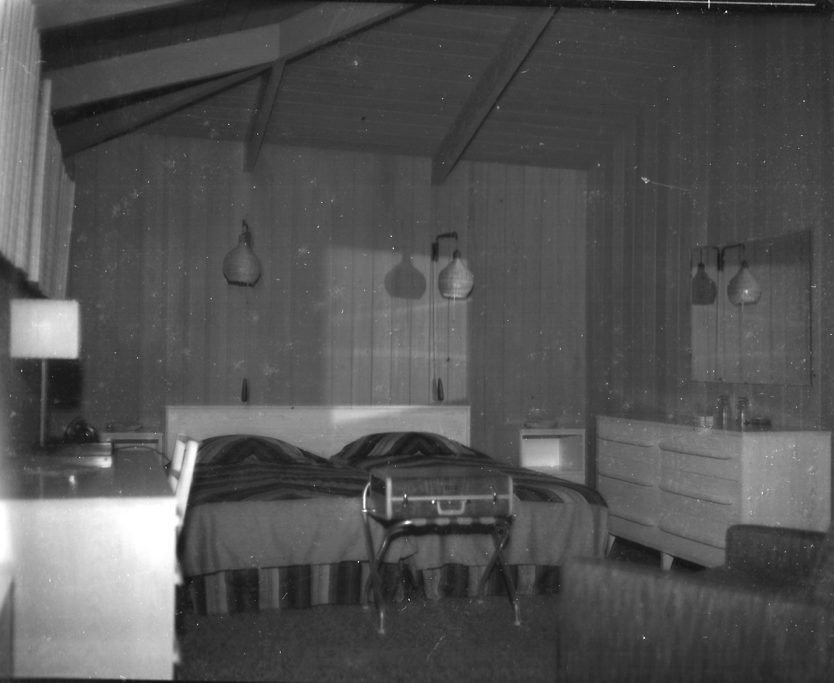 Caravel Club guest room, 1960's