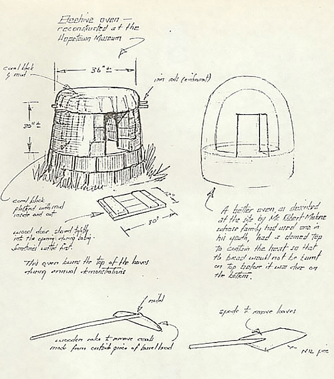 Beehive Oven Sketch