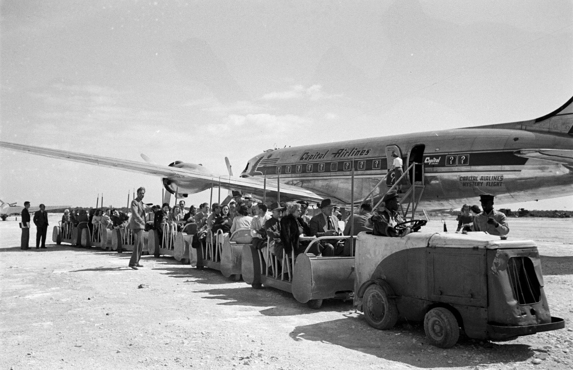 Passengers Arrive from Mystery Flight