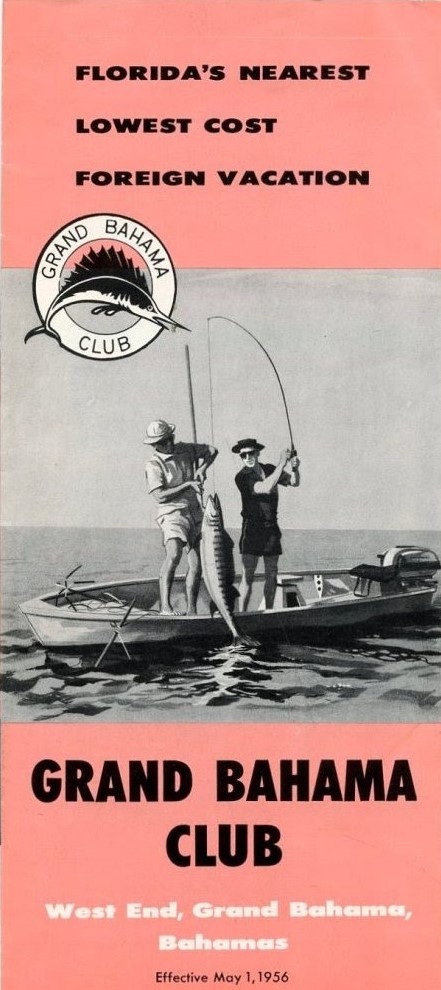 Grand Bahama Club Brochure - 1956