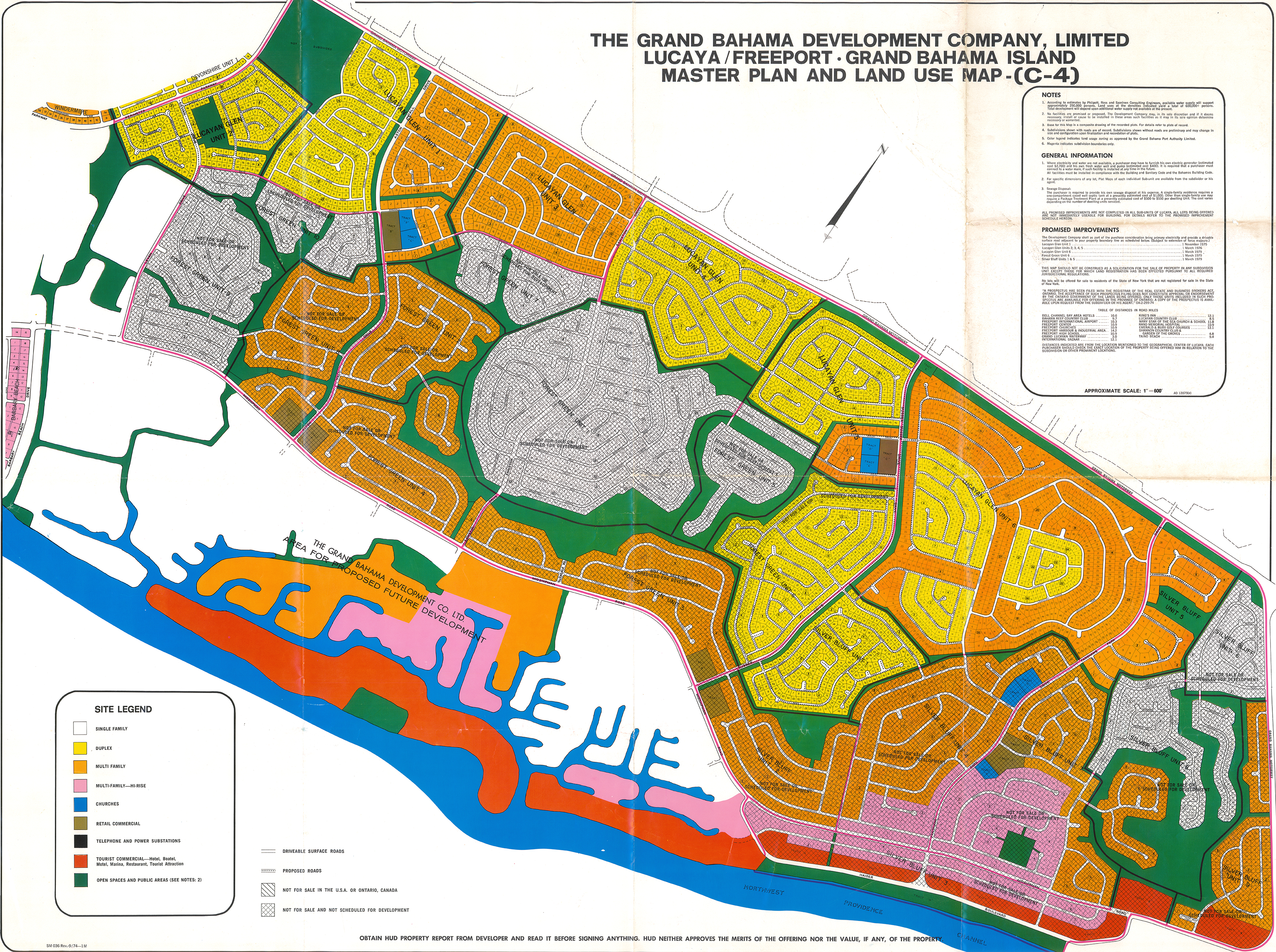 The Grand Bahama Development Company, Limited Lucaya/Freeport - Grand Bahama Island Master Plan