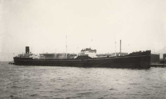 Norwegian tanker, O.A. Knudsen