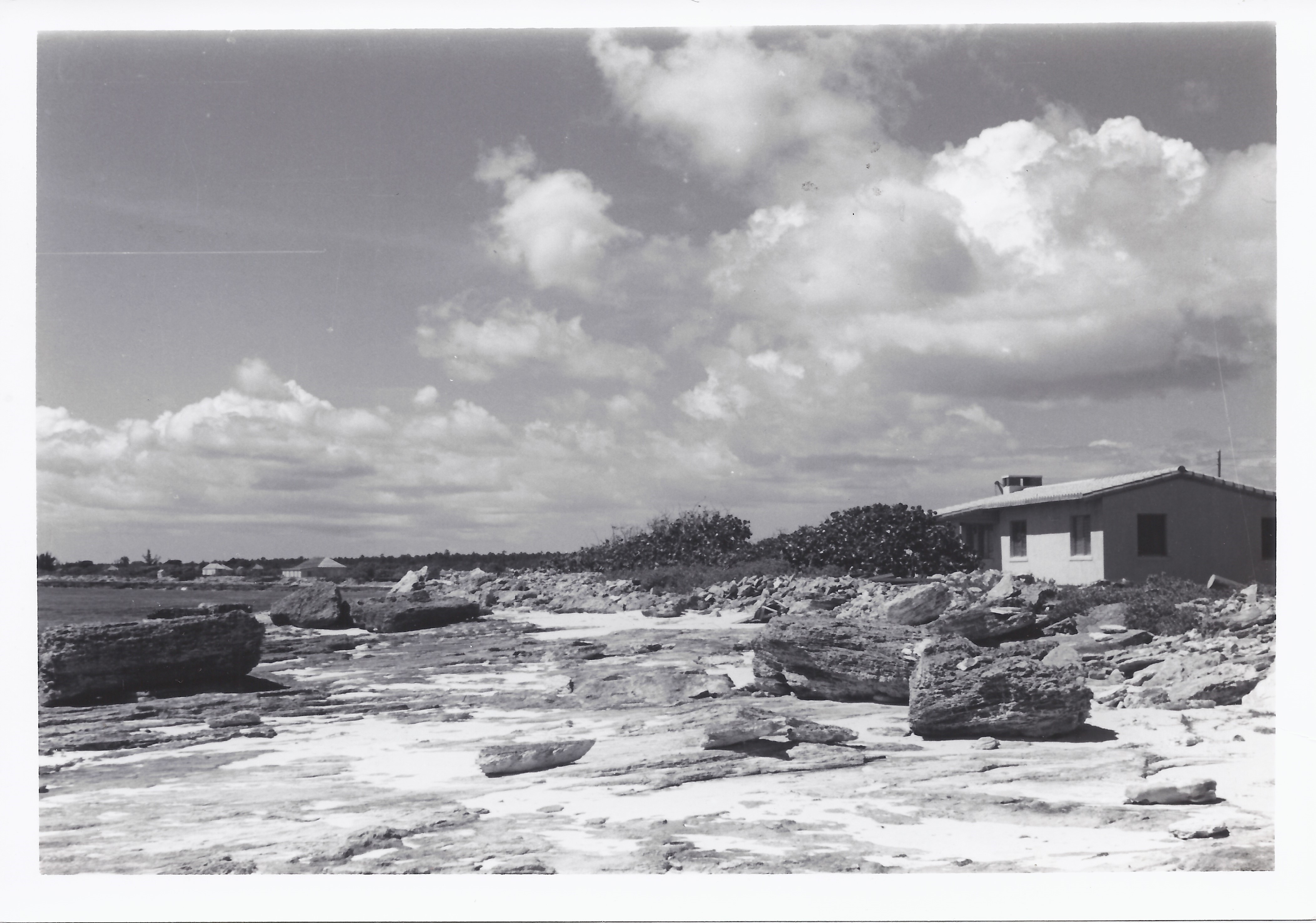 Pink House at Freeport Harbour, 1950's