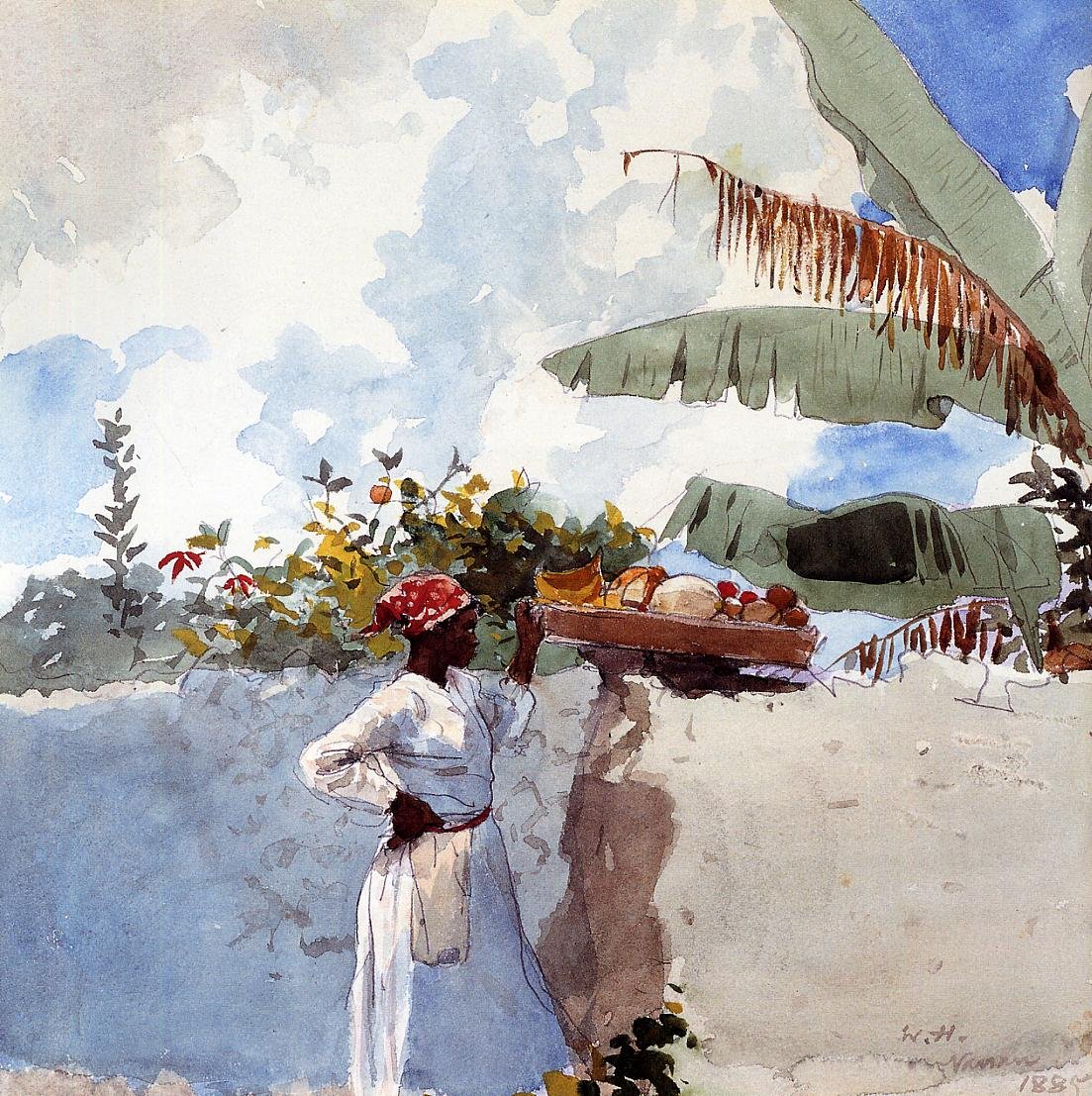Rest - Winslow Homer - 1885