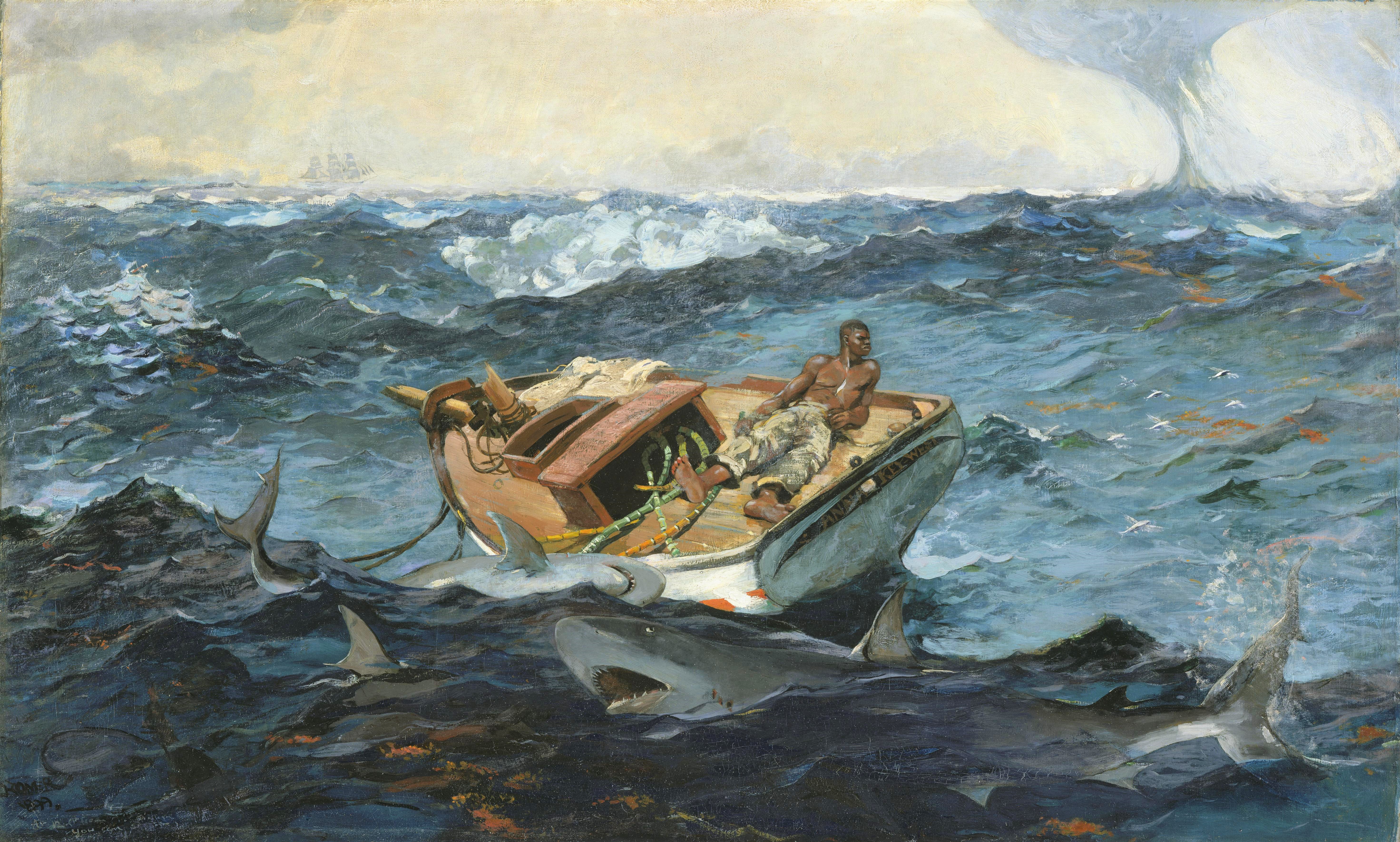 The Gulf Stream - Winslow Homer - 1899 (reworked 1906)