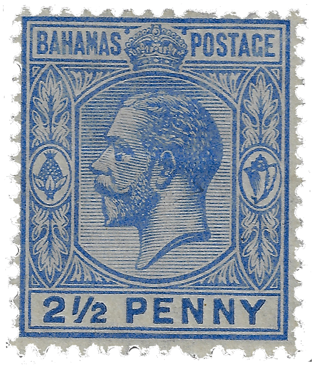 2.5c 1912-1919, King George V Issue
