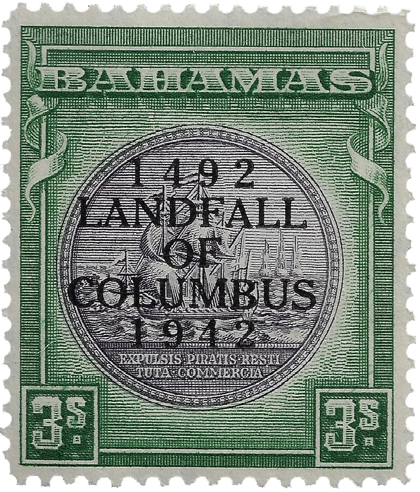 3s 1942, 1492 Landfall of Columbus