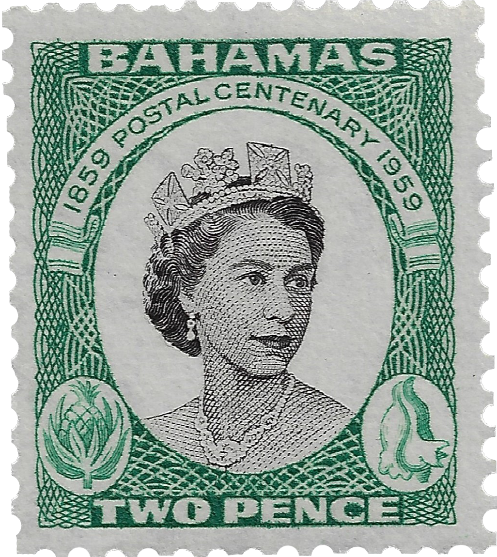 2p 1959, 1859 Postal Centenary