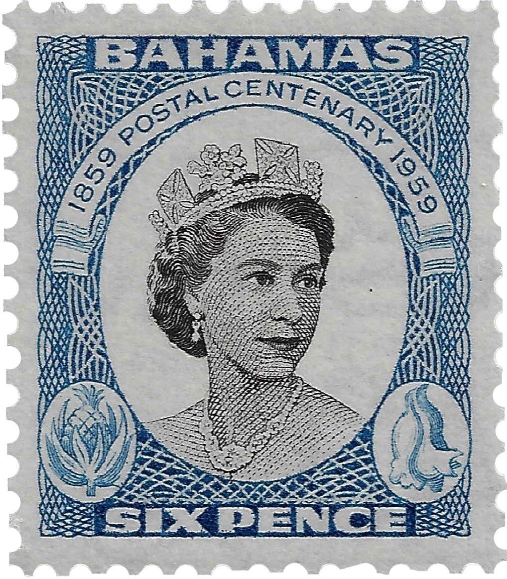 6p 1959, 1859 Postal Centenary