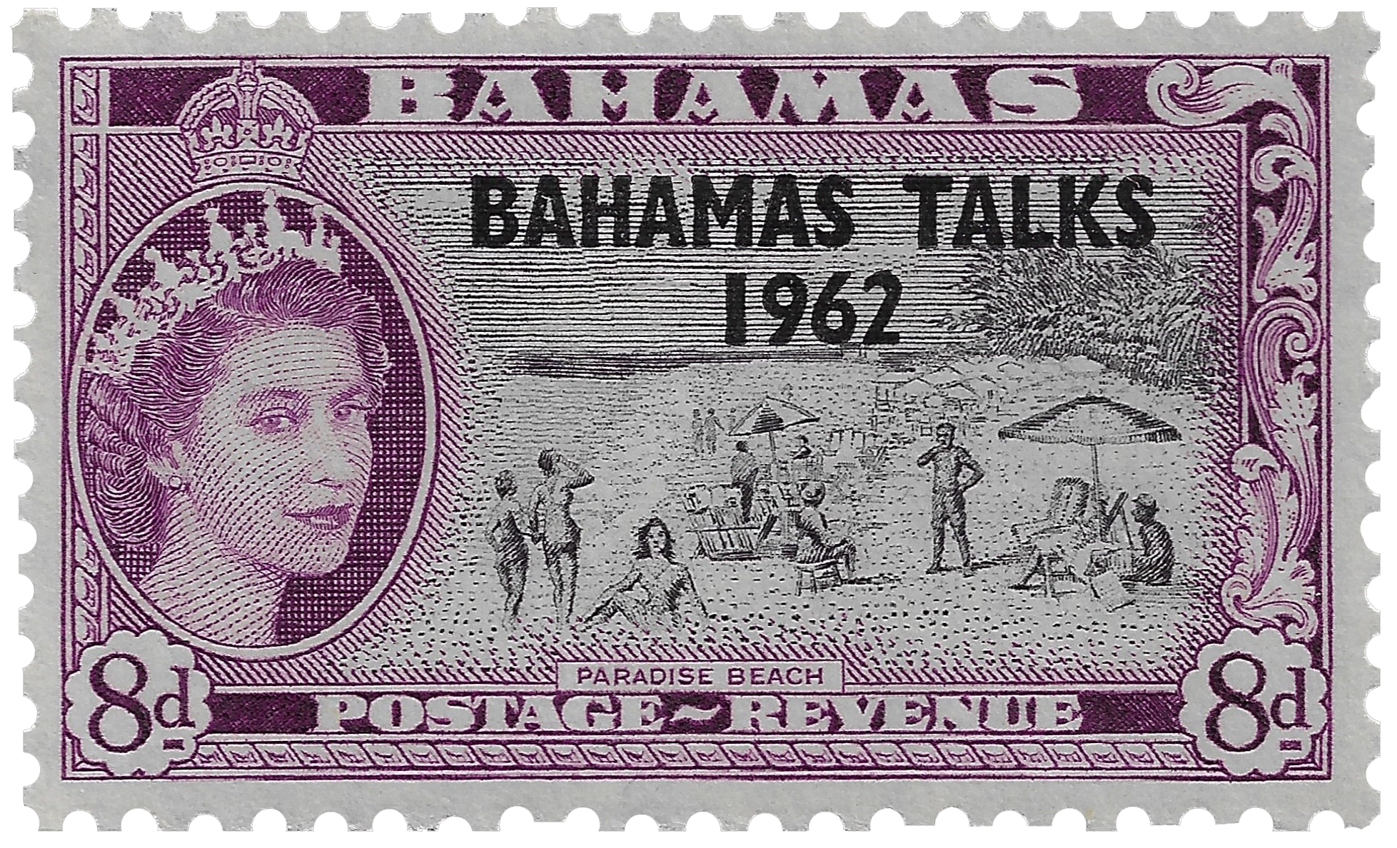 8d 1963, Paradise Beach, Bahamas Talks