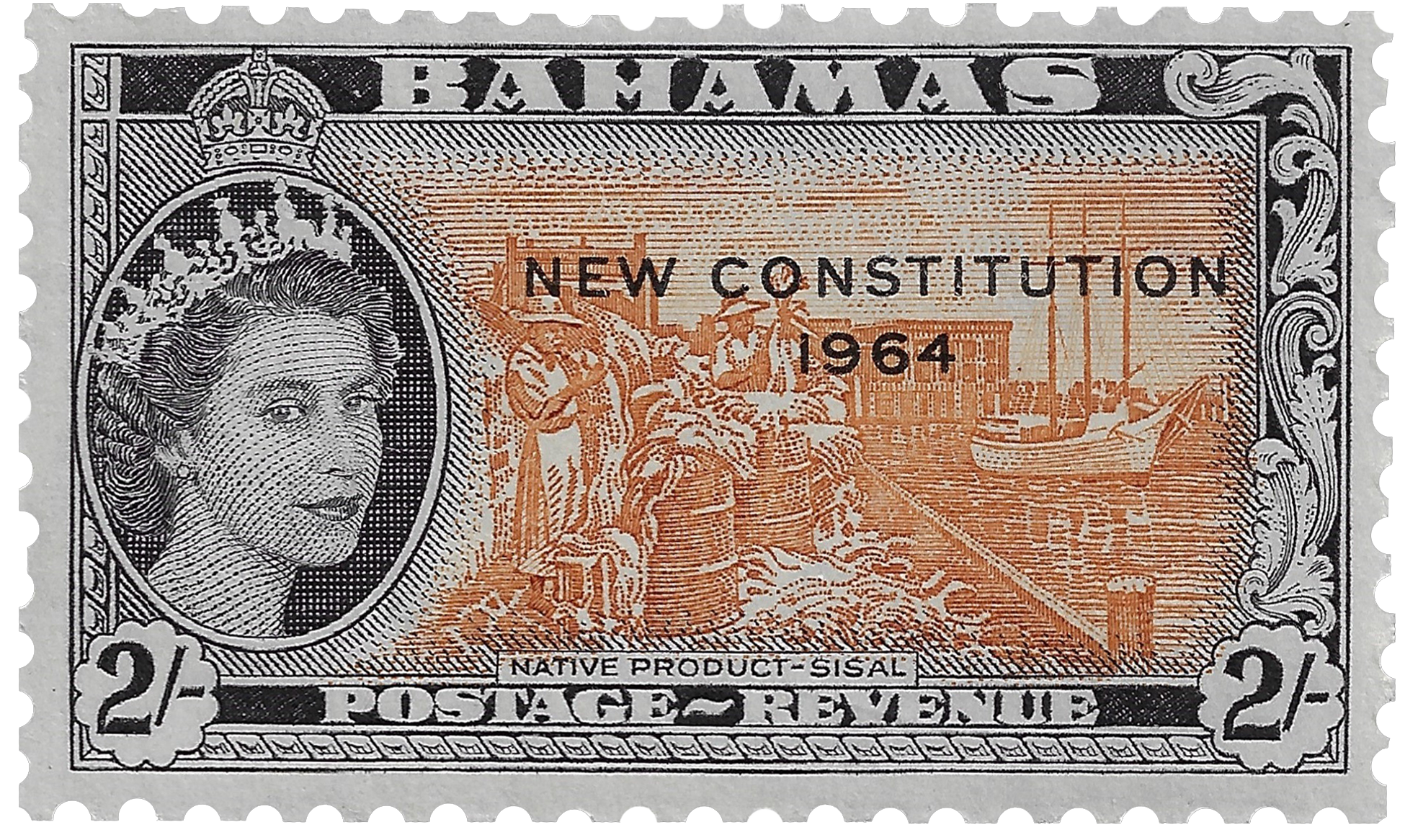 2s 1964, Native Product-Sisal, New Constitution