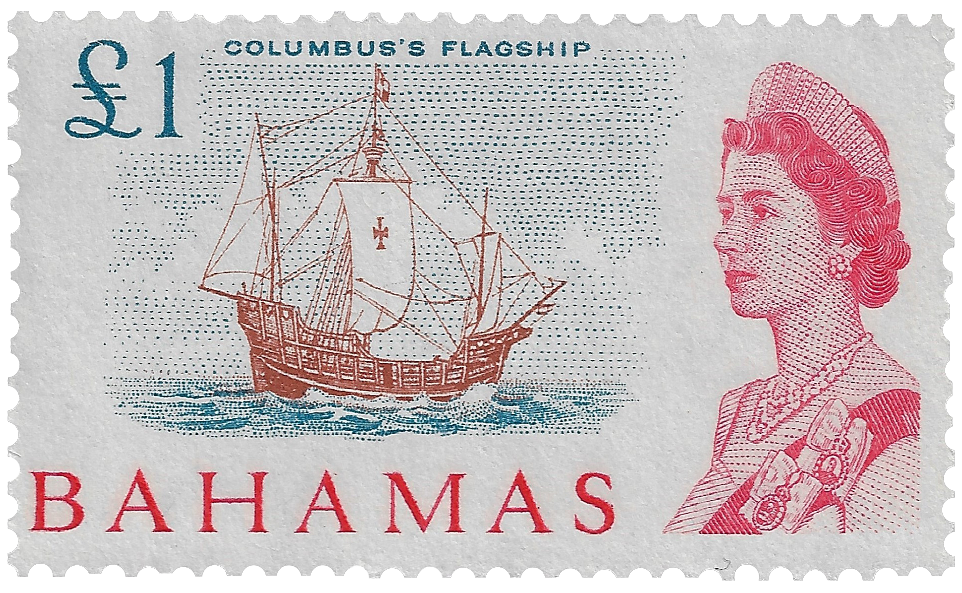 1p 1965, Columbus's Flagship