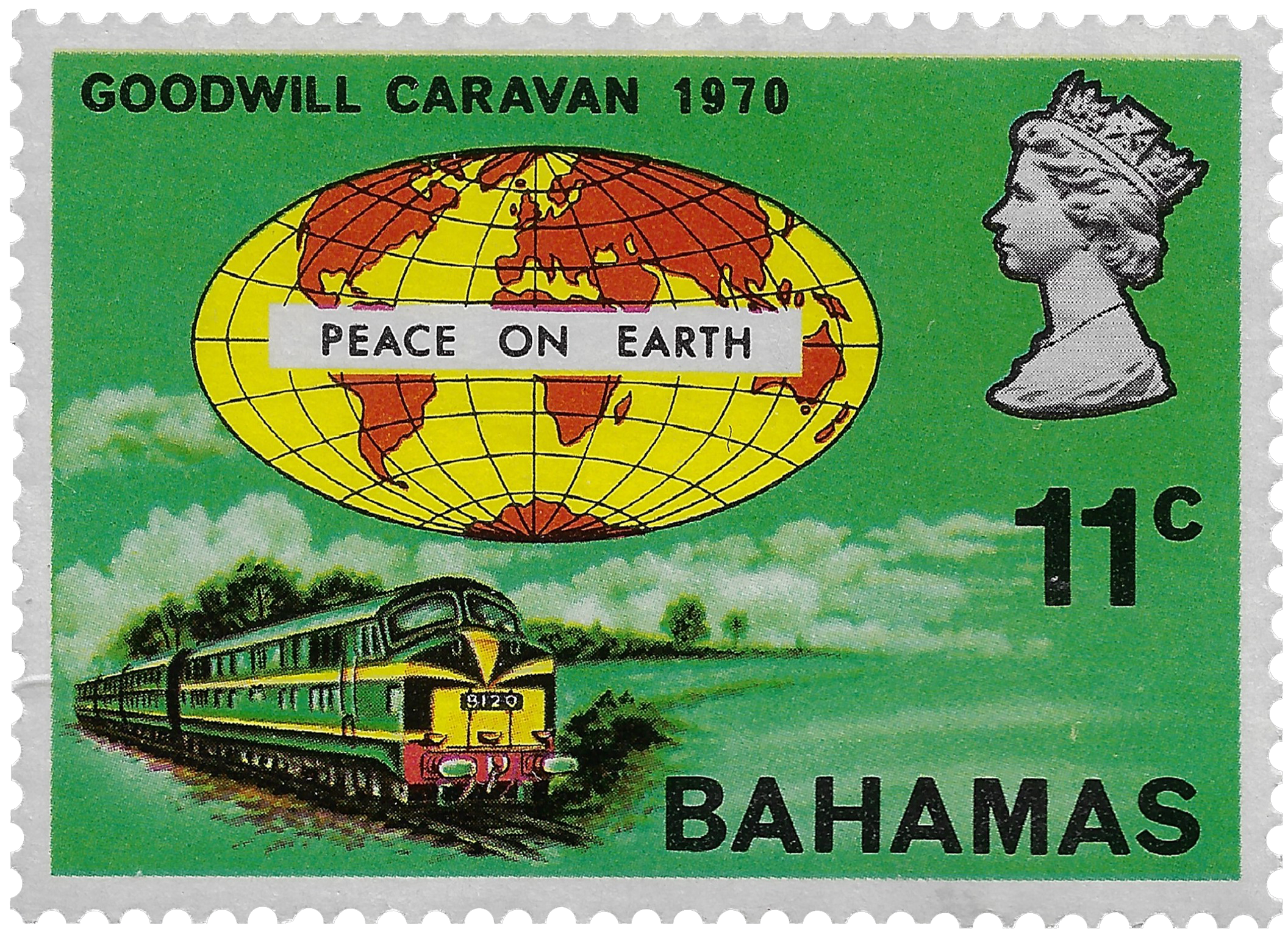 11c 1970, Goodwill Caravan, Peace on Earth