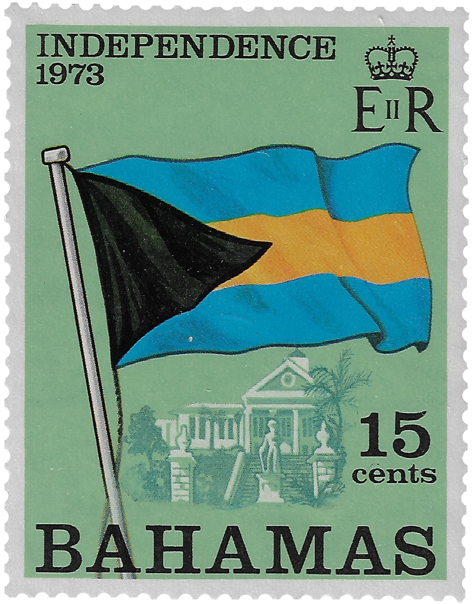 15c 1973, Independence, Flag