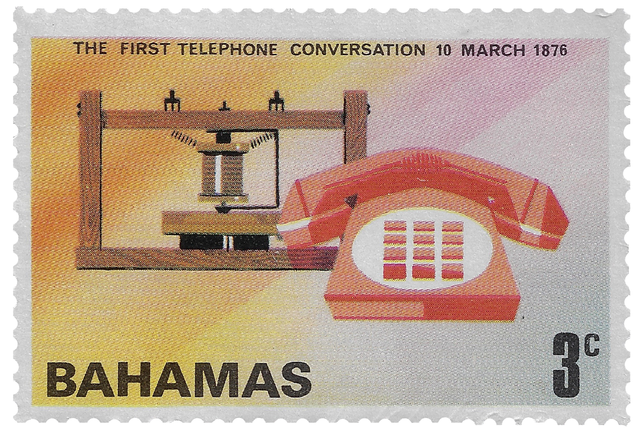 3c 1976, The First Telephone Conversation, 10 March 1876