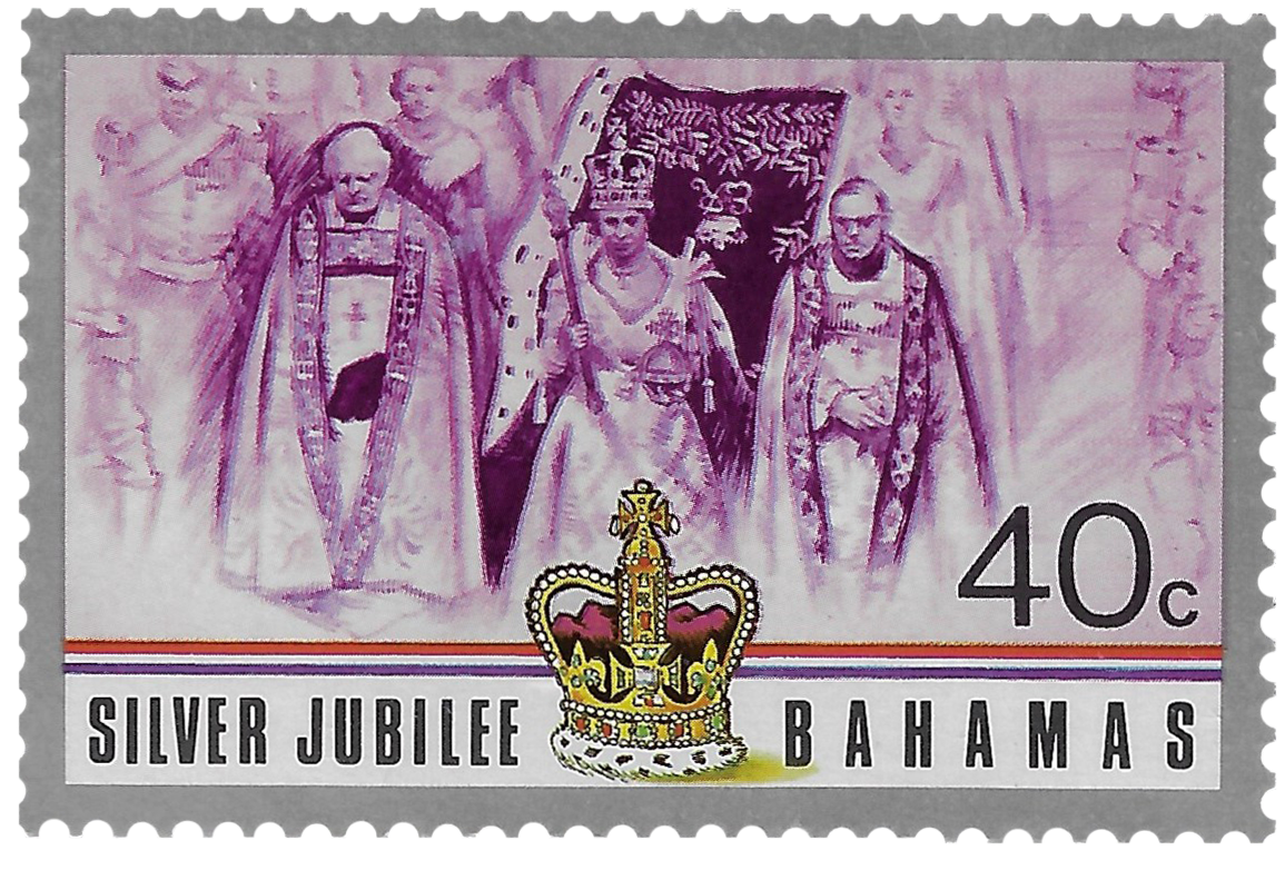 40c 1977, Silver Jubilee