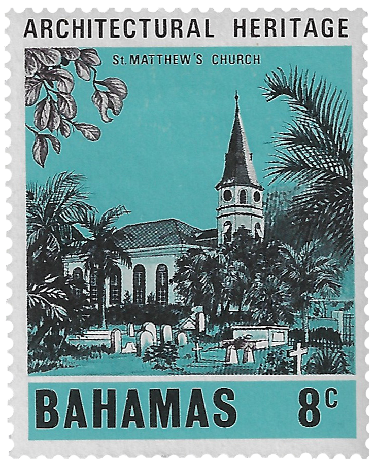 8c 1978, Architectural Heritage, St. Matthew's Church