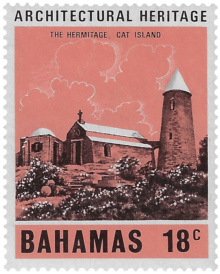 18c 1978, Architectural Heritage, The Hermitage, Cat Island