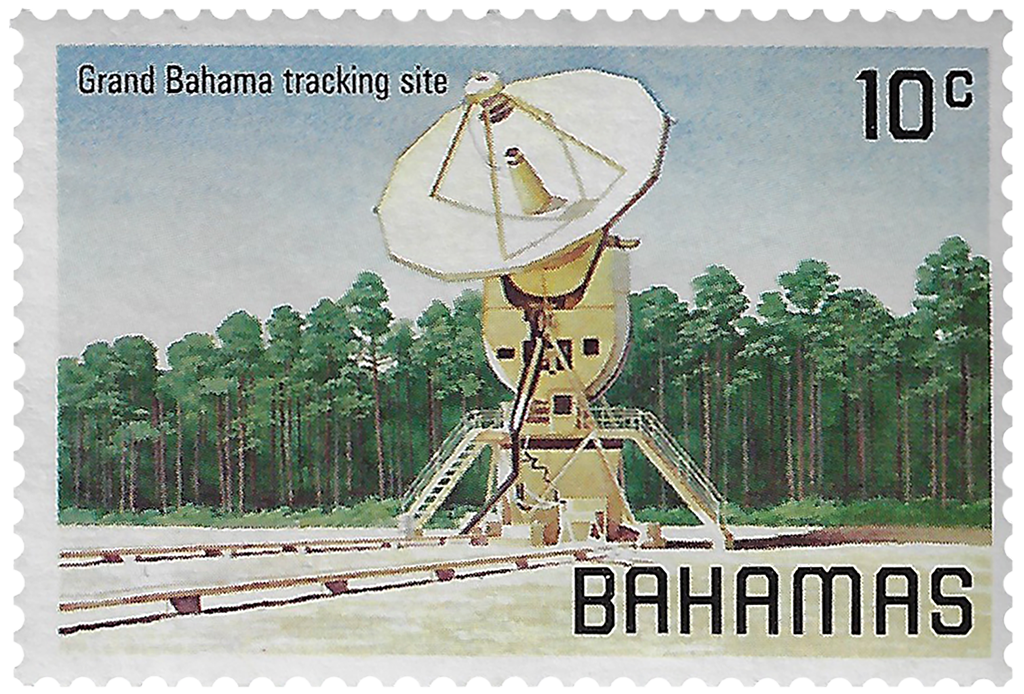 10c Grand Bahama Tracking Site, 1981