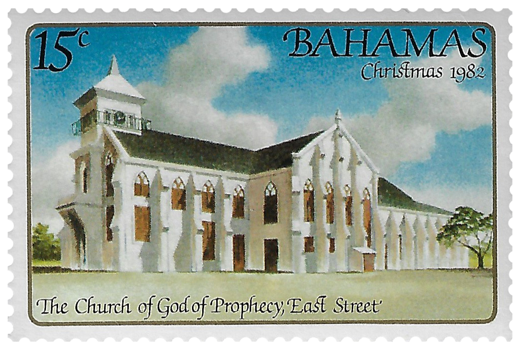 15c Christmas 1982, The Church of God of Prophecy, East Street