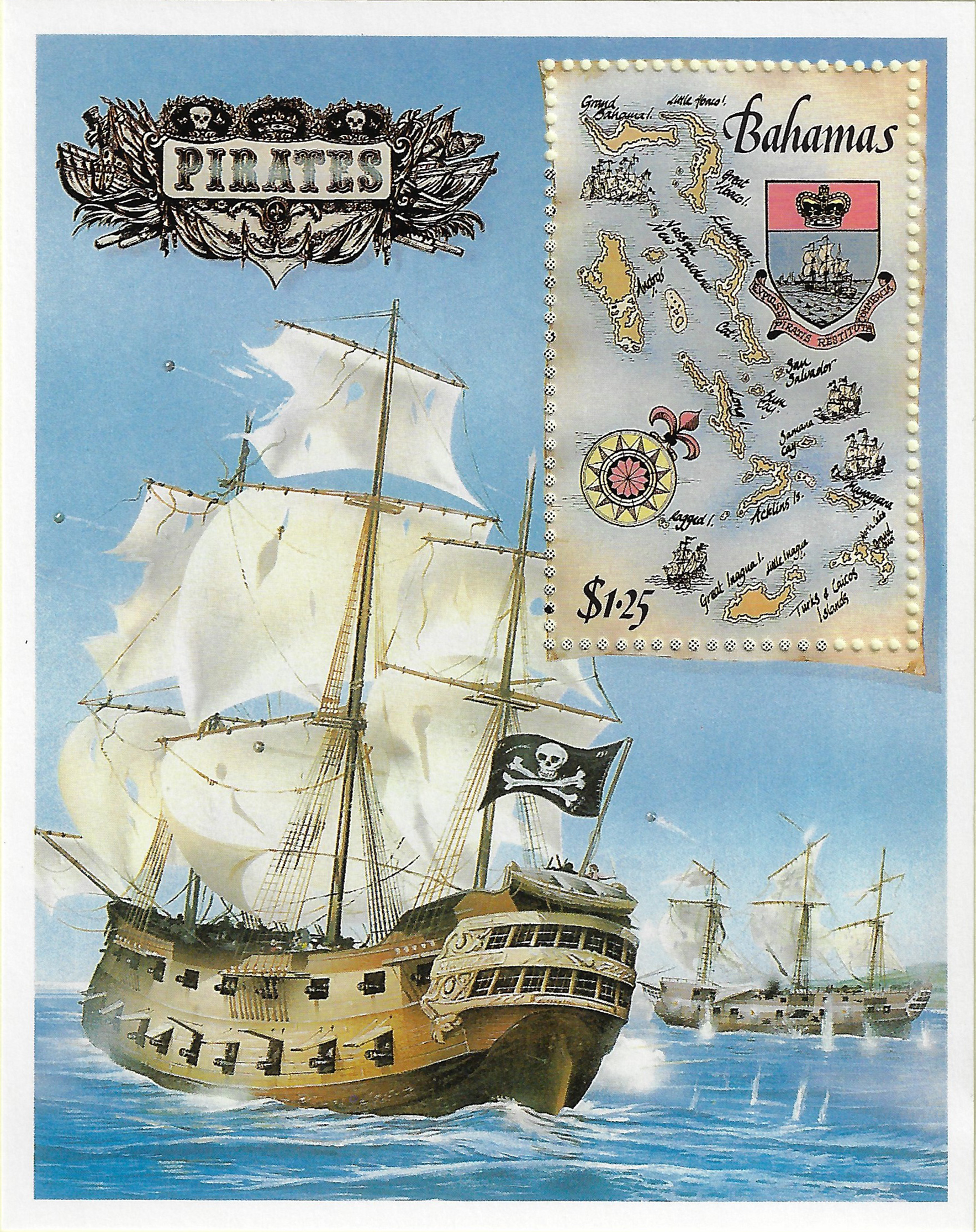 1.25d 1987, Pirtates