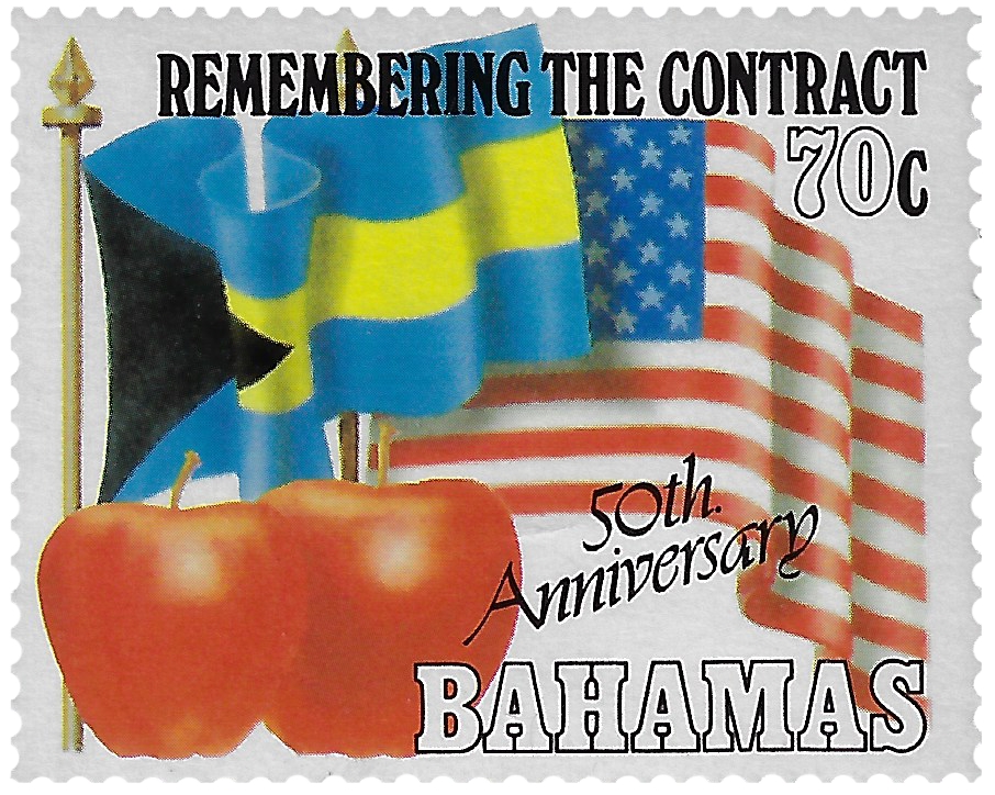 70c 1993, Remembering the Contract, 50th Anniversary