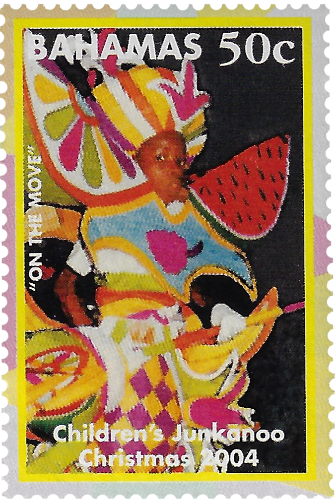 50c 2004, Christmas, Children's Junkanoo, On the Move