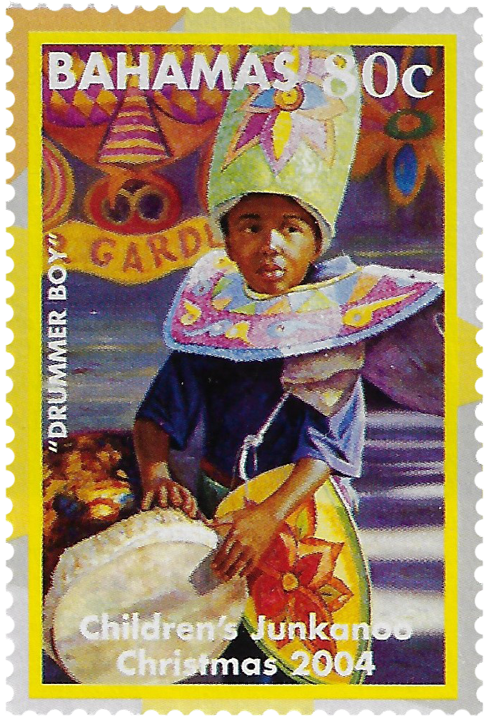 80c 2004, Christmas, Children's Junkanoo, Drummer Boy